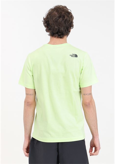 T-shirt da uomo Fine astro lime THE NORTH FACE | NF0A87NDO0F1O0F1