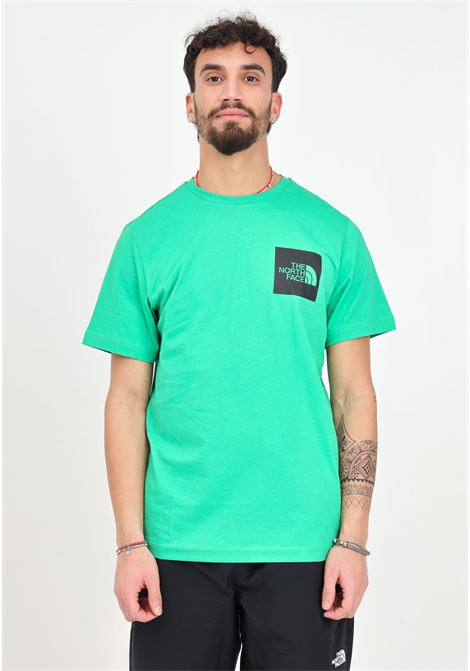 T-shirt da uomo verde Fine THE NORTH FACE | NF0A87NDPO81PO81