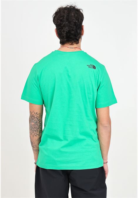 T-shirt da uomo verde Fine THE NORTH FACE | T-shirt | NF0A87NDPO81PO81