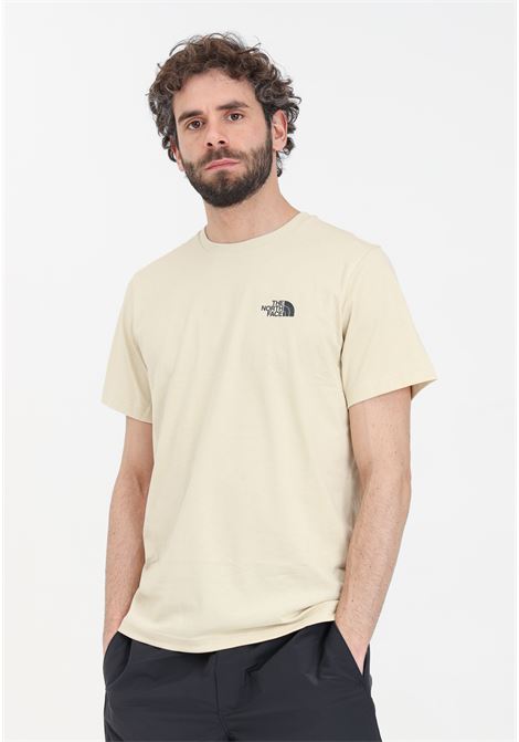 Simple dome beige men's t-shirt THE NORTH FACE | NF0A87NG3X413X41