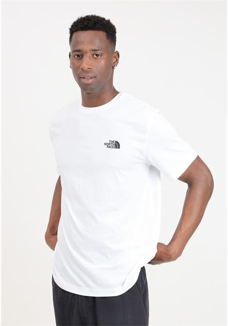 Simple dome white men's t-shirt THE NORTH FACE | NF0A87NGFN41FN41