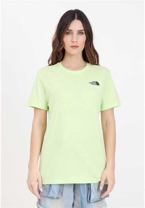 Relaxed redbox green and black women's t-shirt THE NORTH FACE | NF0A87NKO0F1O0F1