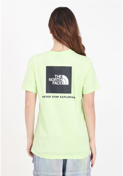 T-shirt da donna verde e nera redbox relaxed THE NORTH FACE | NF0A87NKO0F1O0F1