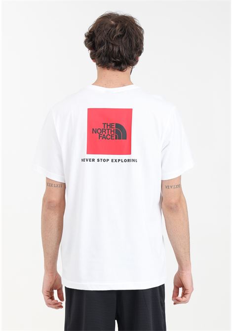 T-shirt da uomo bianca redbox THE NORTH FACE | NF0A87NPFN41FN41