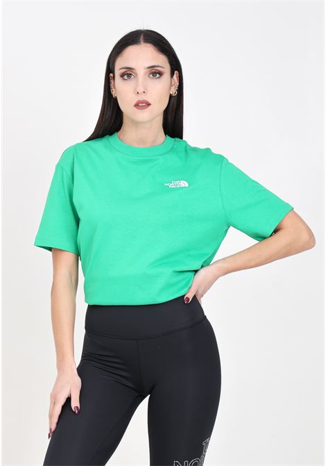 Oversize simple dome green women's t-shirt THE NORTH FACE | NF0A87NQPO81PO81