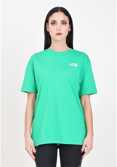 Oversize simple dome green women's t-shirt THE NORTH FACE | T-shirt | NF0A87NQPO81PO81