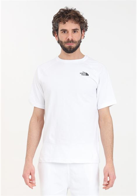 White men's T-shirt with North faces print THE NORTH FACE | NF0A87NUFN41FN41