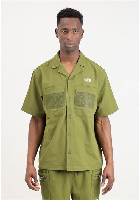 Forest green first trail men's shirt THE NORTH FACE | NF0A87QKPIB1PIB1