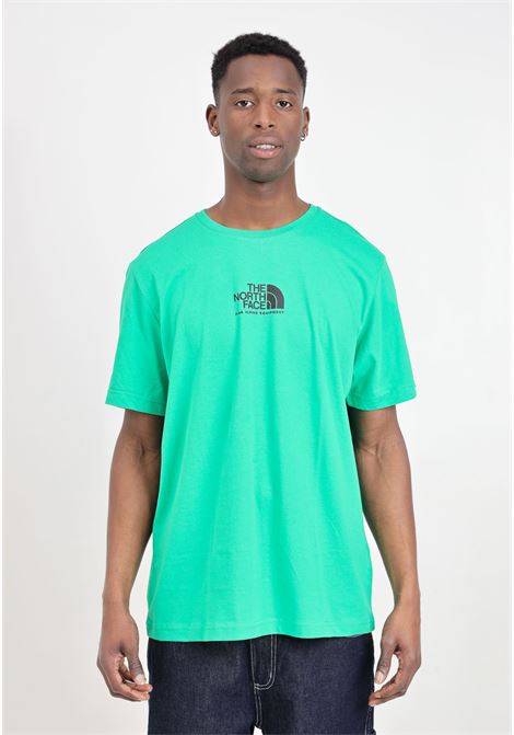 T-shirt da uomo verde fine alpine equiment 3 THE NORTH FACE | NF0A87U3PO81PO81