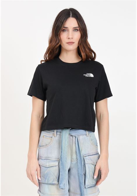 Simple dome black and white women's t-shirt THE NORTH FACE | T-shirt | NF0A87U4JK31JK31