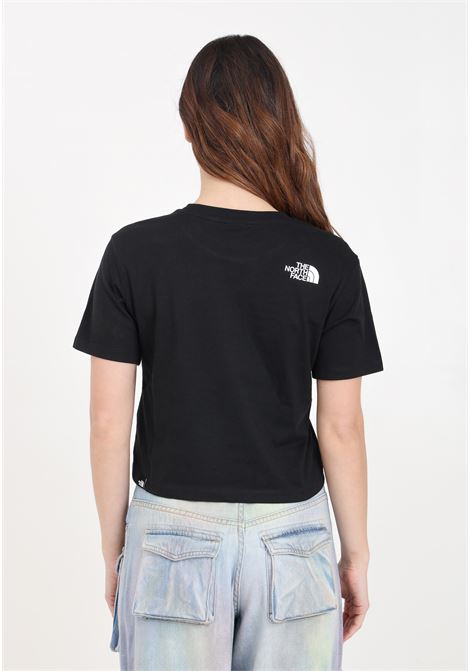 Simple dome black and white women's t-shirt THE NORTH FACE | NF0A87U4JK31JK31
