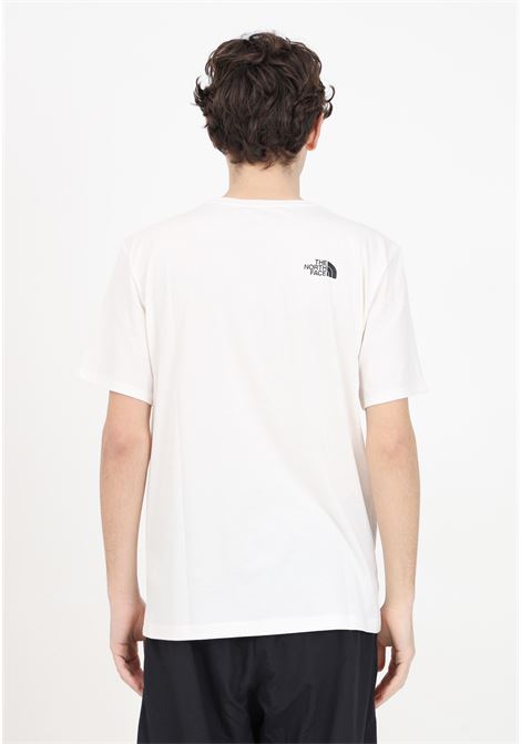 White men's t-shirt with contrasting logo THE NORTH FACE | T-shirt | NF0A882ZV3L1V3L1
