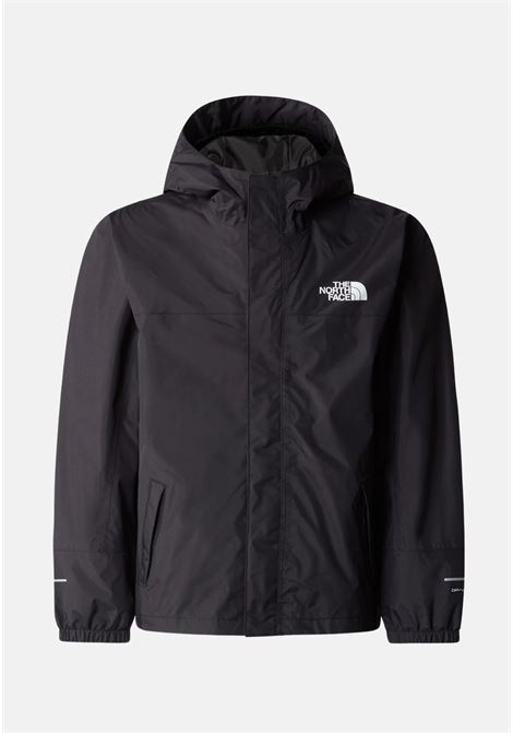 Black Antora Rain Jacket for girls with contrasting logo THE NORTH FACE | Jackets | NF0A8A48JK31JK31