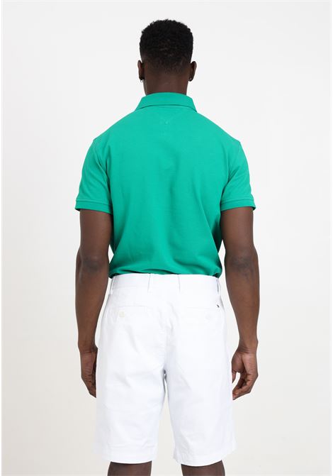Shorts bianchi da uomo TOMMY HILFIGER | Shorts | MW0MW23568YCFYCF