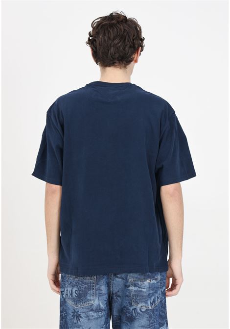 T-shirt da uomo blu notte Oversize Badge Tj Tee TOMMY JEANS | T-shirt | DM0DM18565C1GC1G