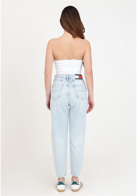 Women's jeans in light wash denim TOMMY JEANS | Jeans | DW0DW183141AB1AB