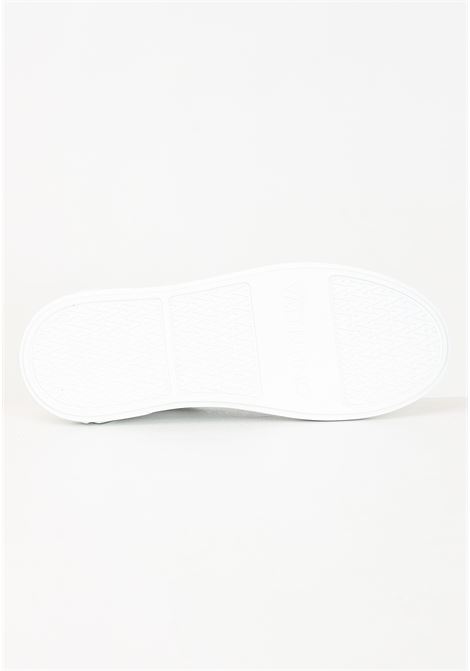 Sneakers uomo bianche con lettering logo VALENTINO | Sneakers | 92R2103VITWHITE