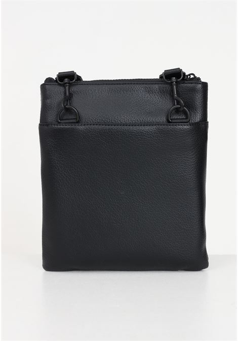 Black shoulder bag with logo for men VERSACE JEANS COUTURE | Bags | 75YA4B73ZG128899