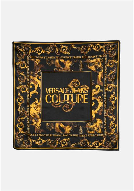 Watercolor couture print women's scarf VERSACE JEANS COUTURE | 76HA7H02ZG252G89