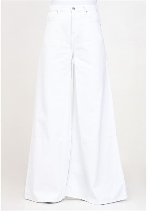 Women's butter-colored wide leg jeans VICOLO | Jeans | DB5090BU03