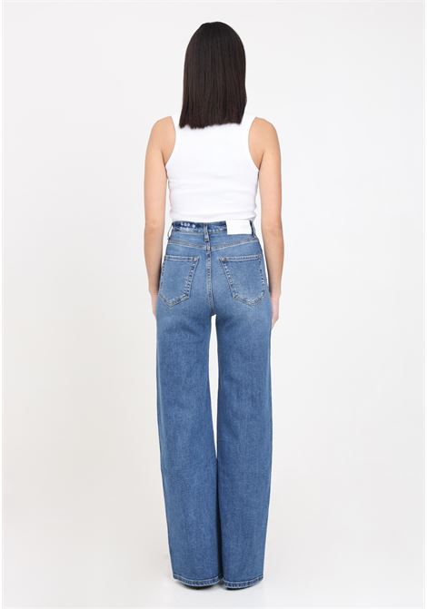 Jeans da donna in Denim blu a palazzo VICOLO | Jeans | DB5154A