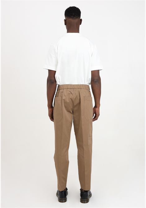 Tobacco colored men's trousers YES LONDON | XP3230TABACCO