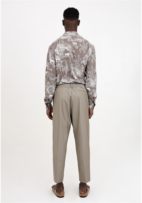 Mud colored men's trousers YES LONDON | Pants | XP3233FANGO