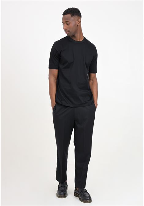 Black men's trousers YES LONDON | Pants | XP3234NERO